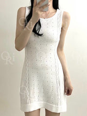 【限量超抵價｜售完即止】Basic Solid Knit Tank Dress