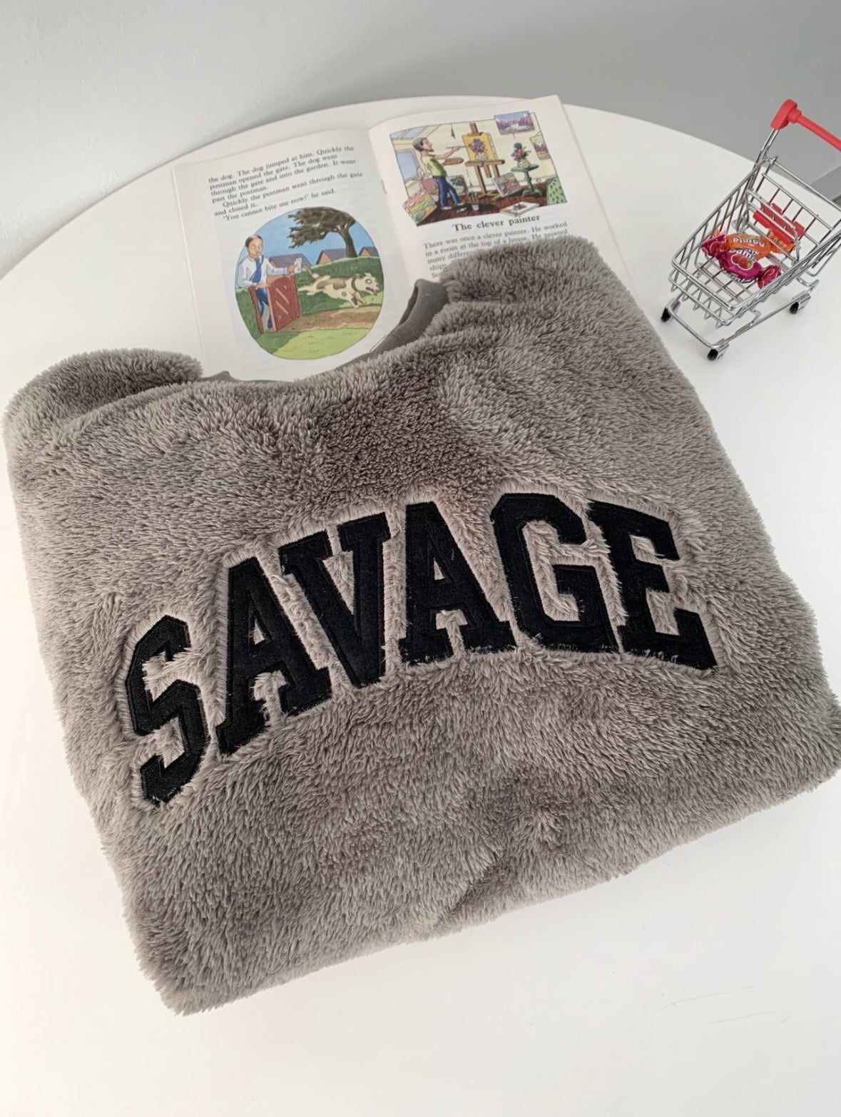 【情侶裝ok!!】Savage Fluffy Hoodies