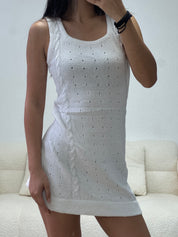 【限量超抵價｜售完即止】Basic Solid Knit Tank Dress