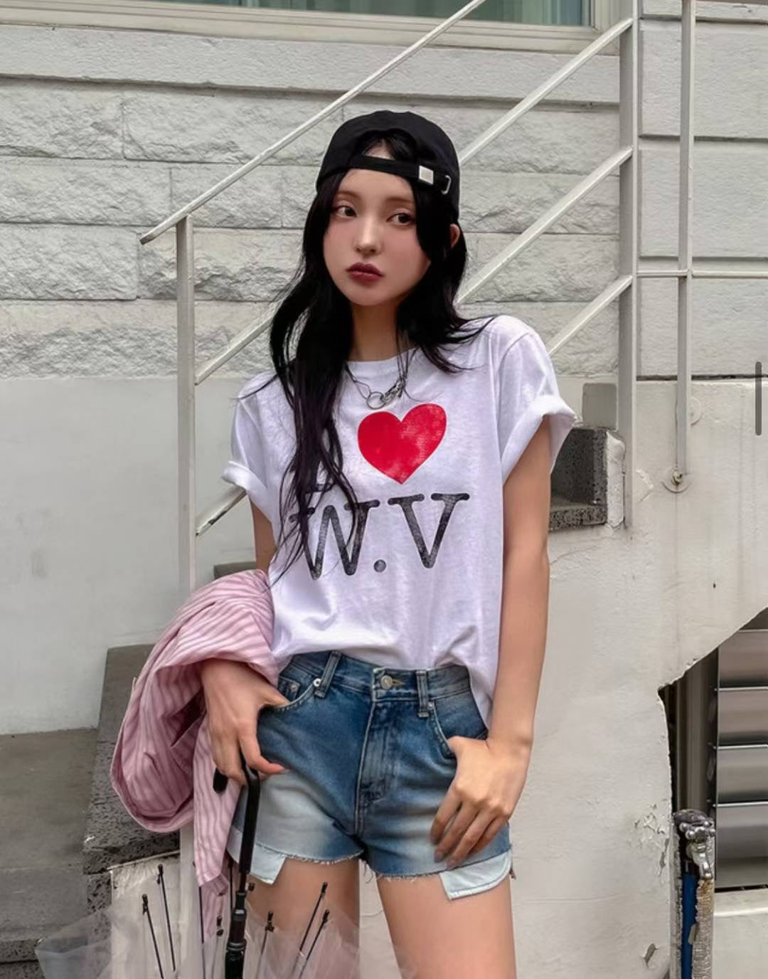【春夏必備！】I Love Wave T Shirt