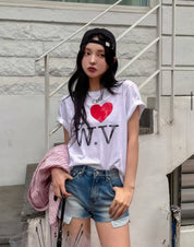 【春夏必備！】I Love Wave T Shirt