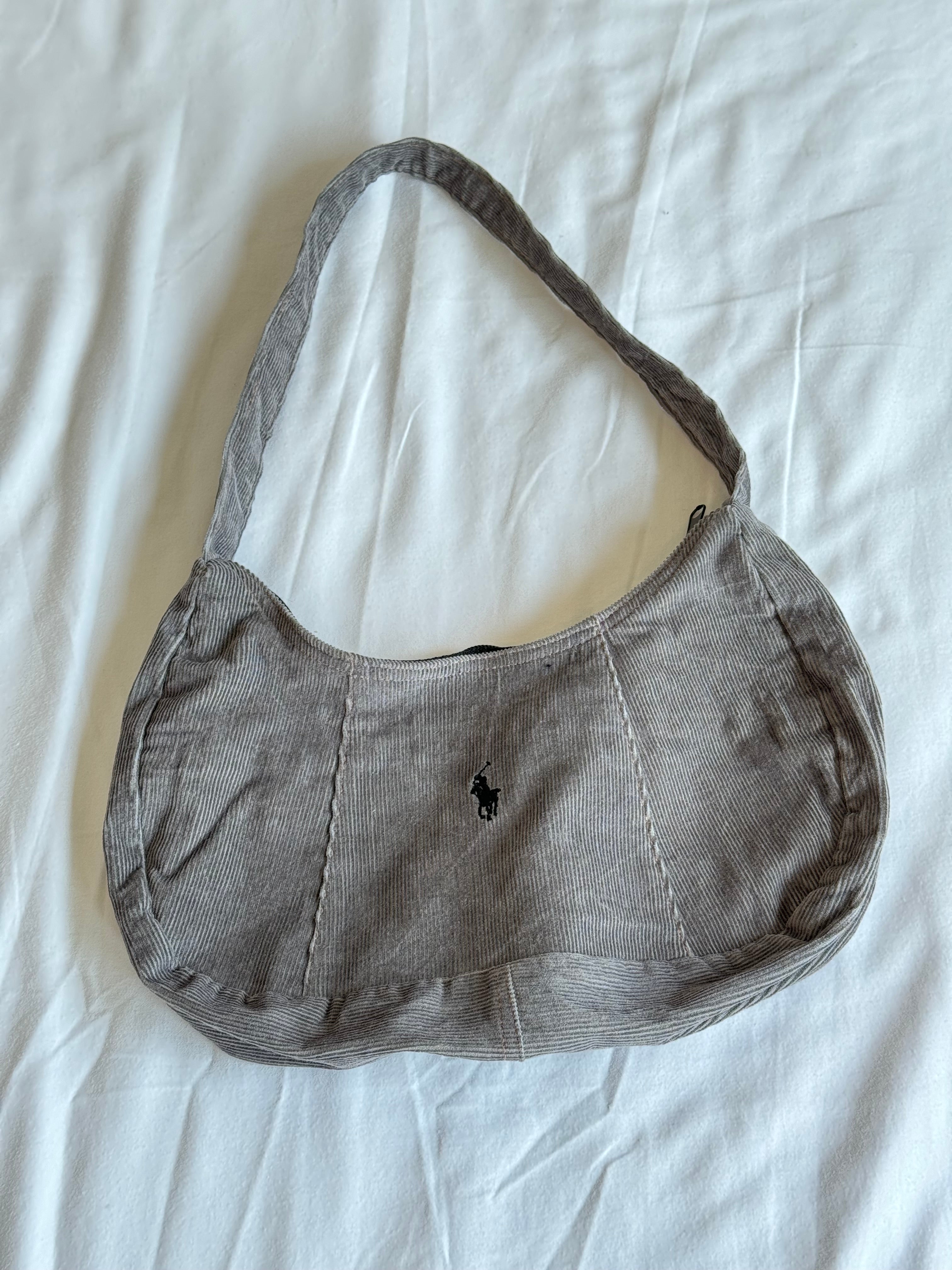 #T183 Remade Grey Polo Bag