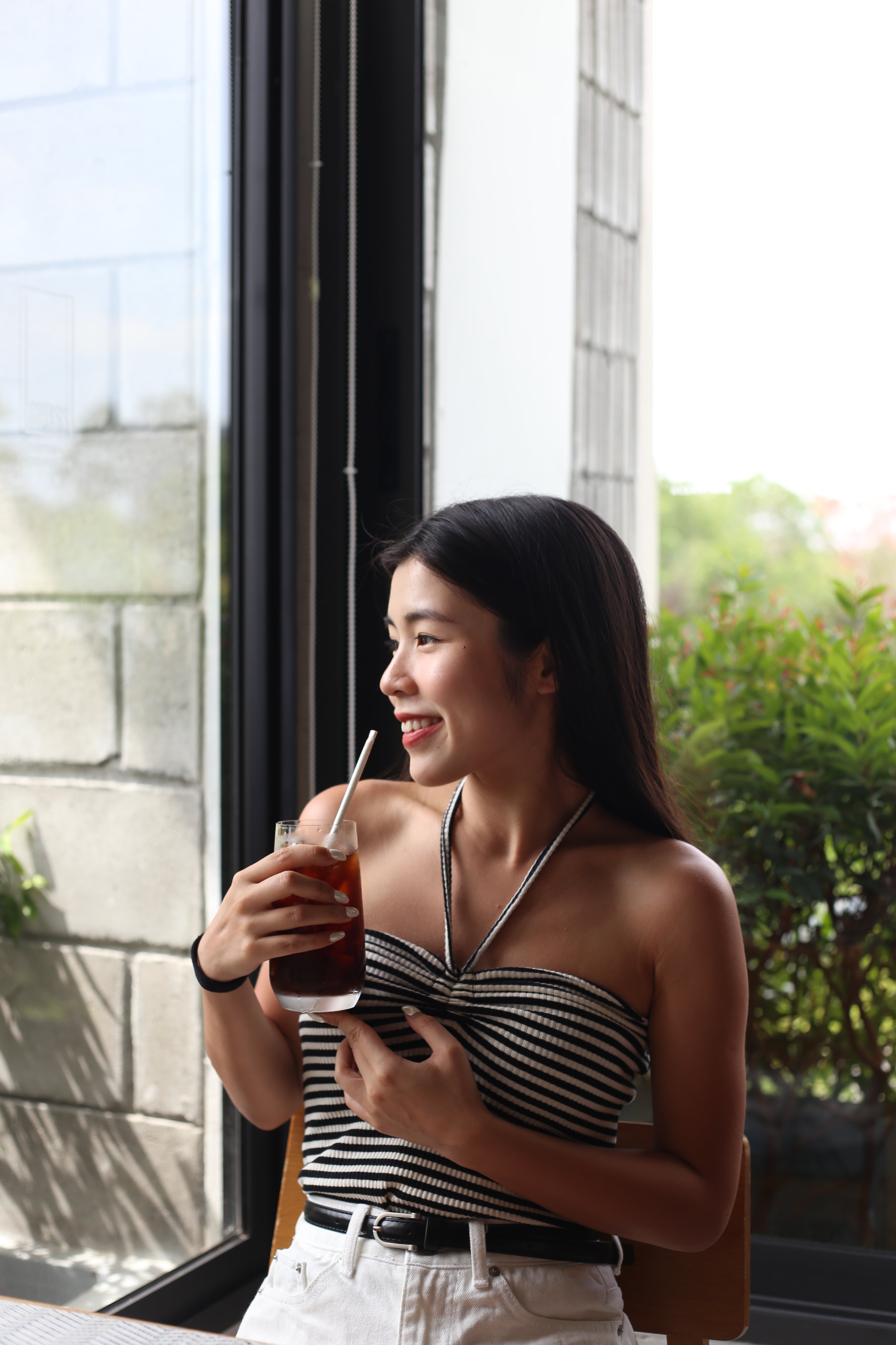 【一衣两穿~平價解鎖高級感】Striped 2 Way Tube Top