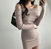 Remi Off Shoulder Long Sleeve Dress