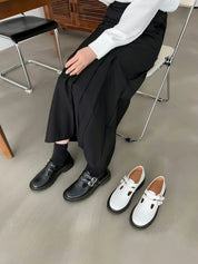 【Dr. Martens平替！】Basic Solid Mary Jane Shoes