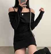 Remi Off Shoulder Long Sleeve Dress