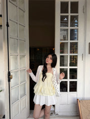 Lemon Chiffon Frill Cami