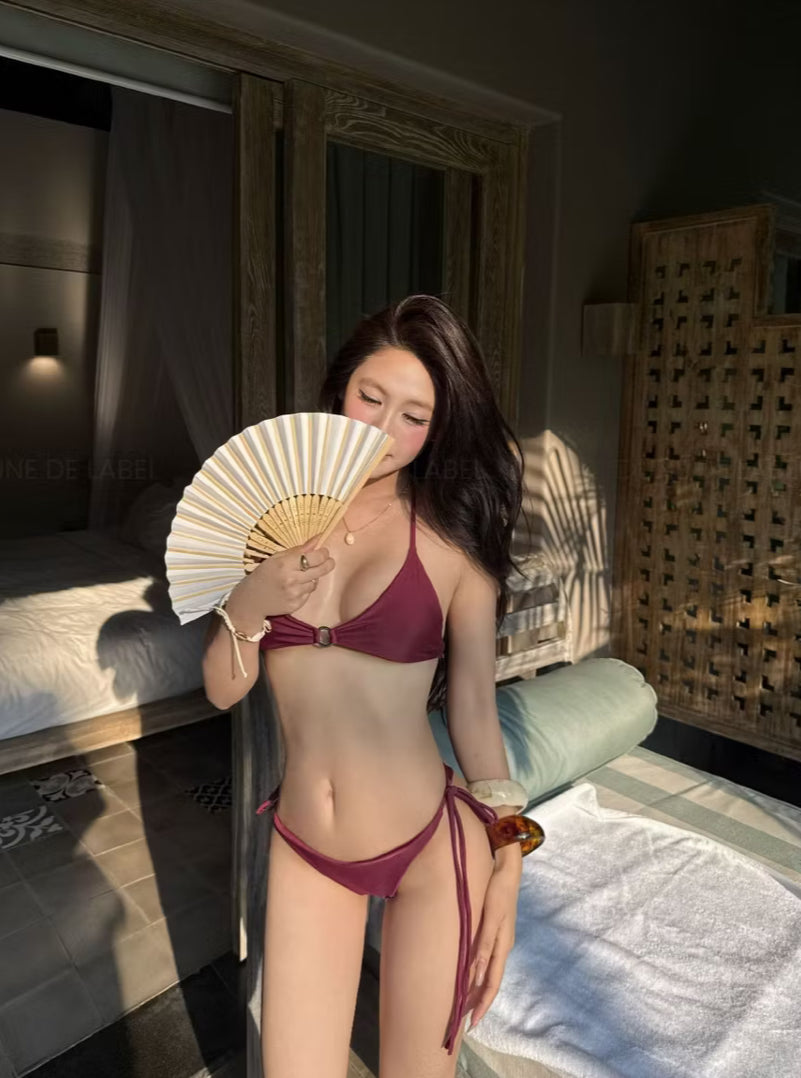 2-piece Eyelets Bikini(with pads)