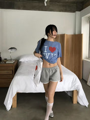 【春夏必備！】I Love Wave T Shirt