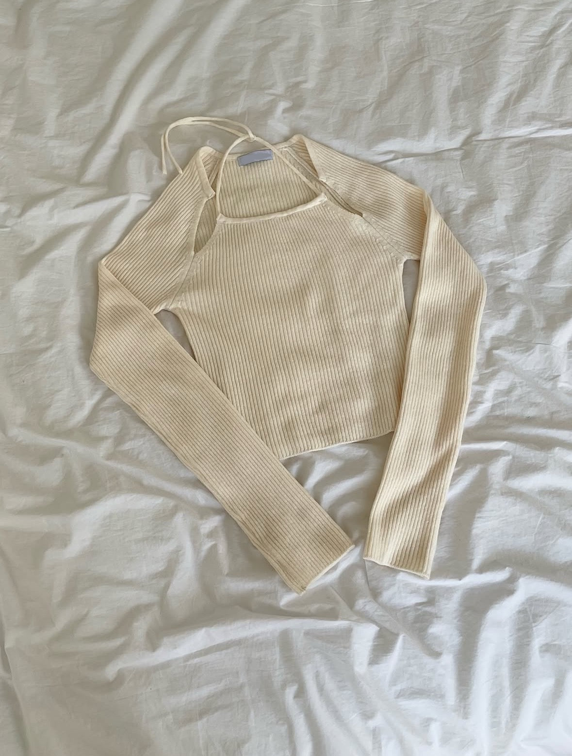 【鏤空針織衫｜3色入】Alma Hallow Solid Cardigan