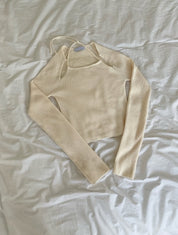 【鏤空針織衫｜3色入】Alma Hallow Solid Cardigan
