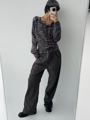 【海馬毛毛V領冷衫】Fluffy V Neck Cardigan