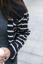 【Old Money氛圍感】Old Money Vibe Striped Cardigan