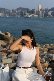 【夏日清爽入膊背心! 無束縛】Basic Solid Crop Tank Top