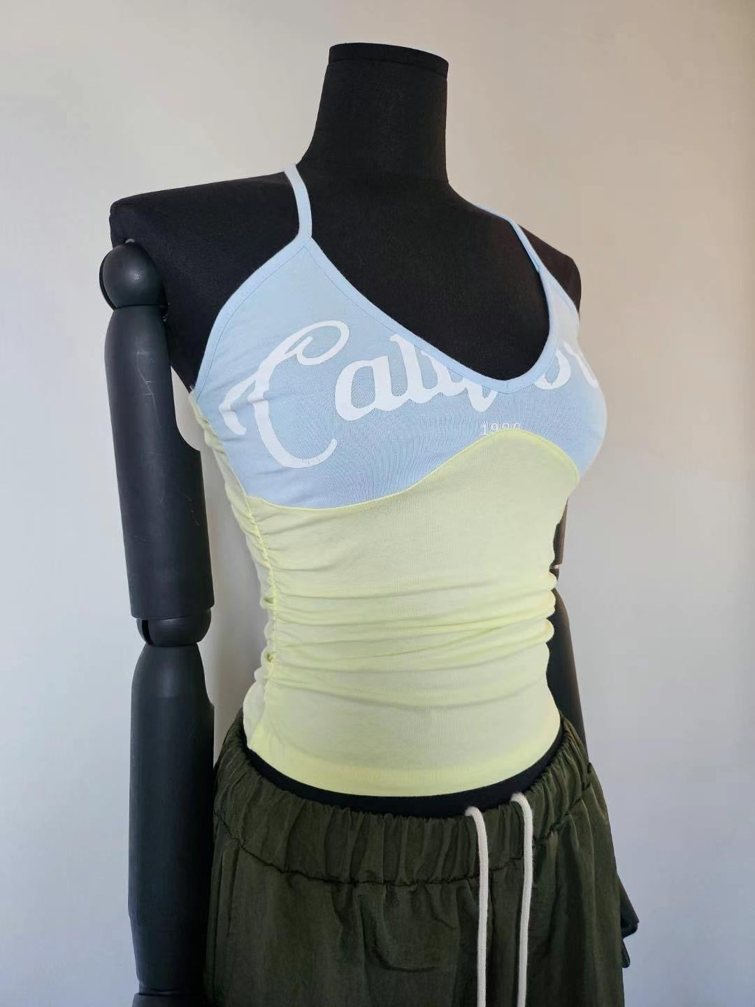 Cali Halter Crop Top