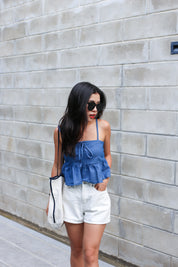 【經典百搭小白褲】Everyday White Denim Shorts