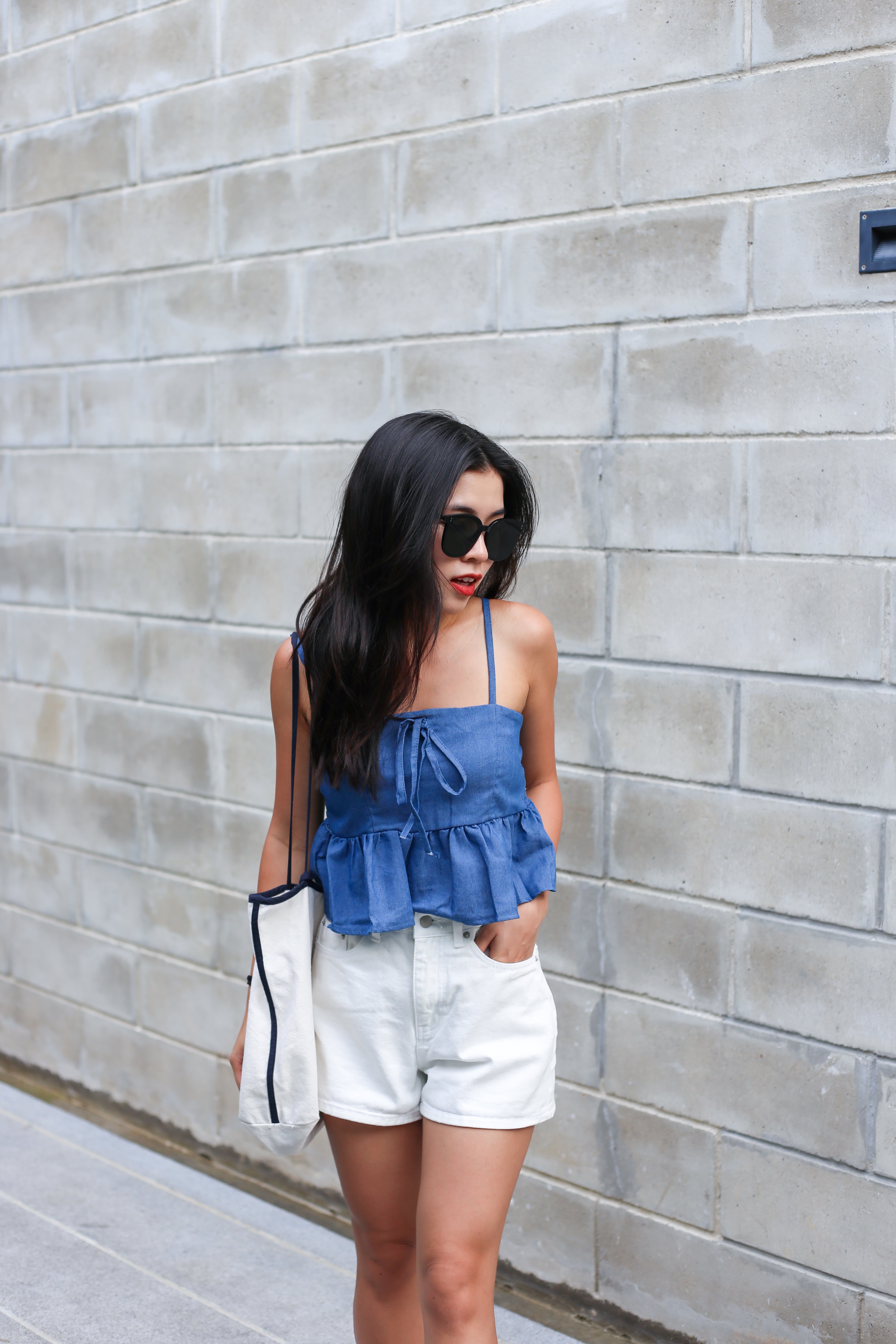 【經典百搭小白褲】Everyday White Denim Shorts