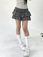 【小性感蛋糕短裙🎂】Kenia Ruffle Mini Skort