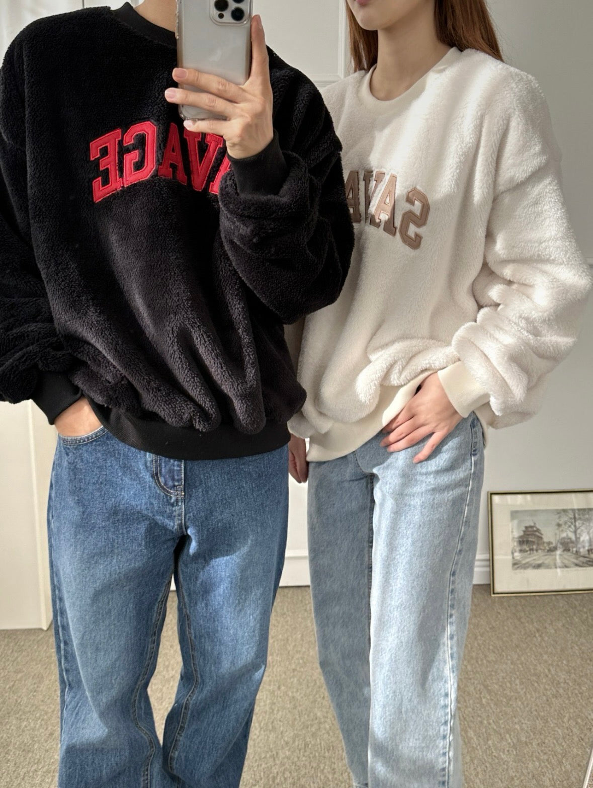 【情侶裝ok!!】Savage Fluffy Hoodies