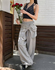 【波點Fans Assemble!!!】Dotty V Neck Crop Top