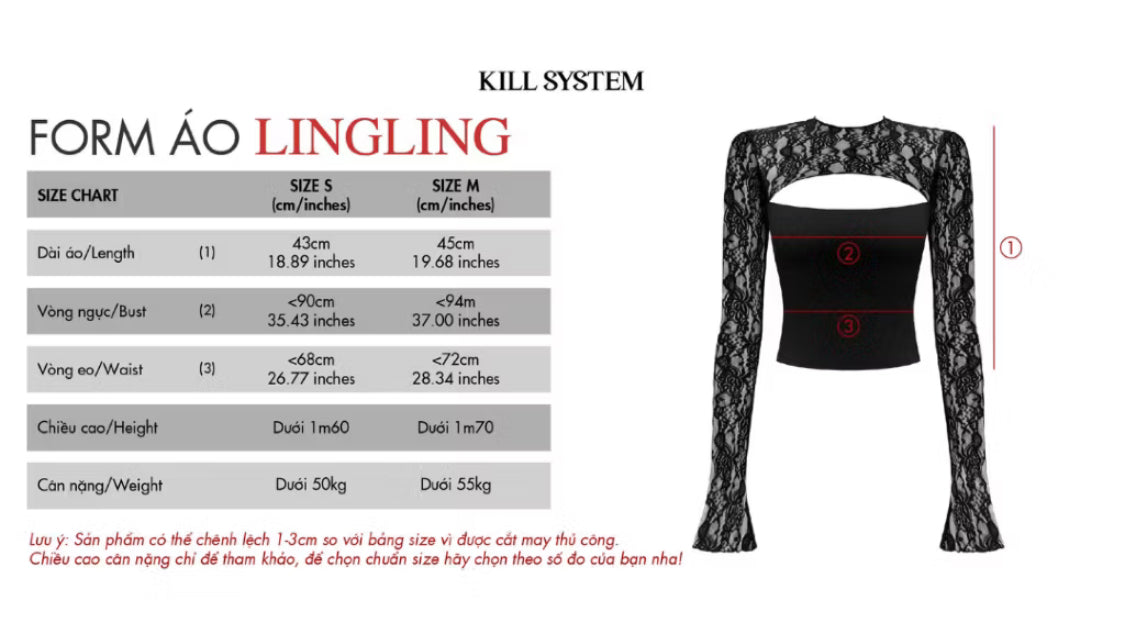 LINGLING lace top