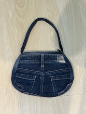 #T199 - Remade Denim Shoulder bag