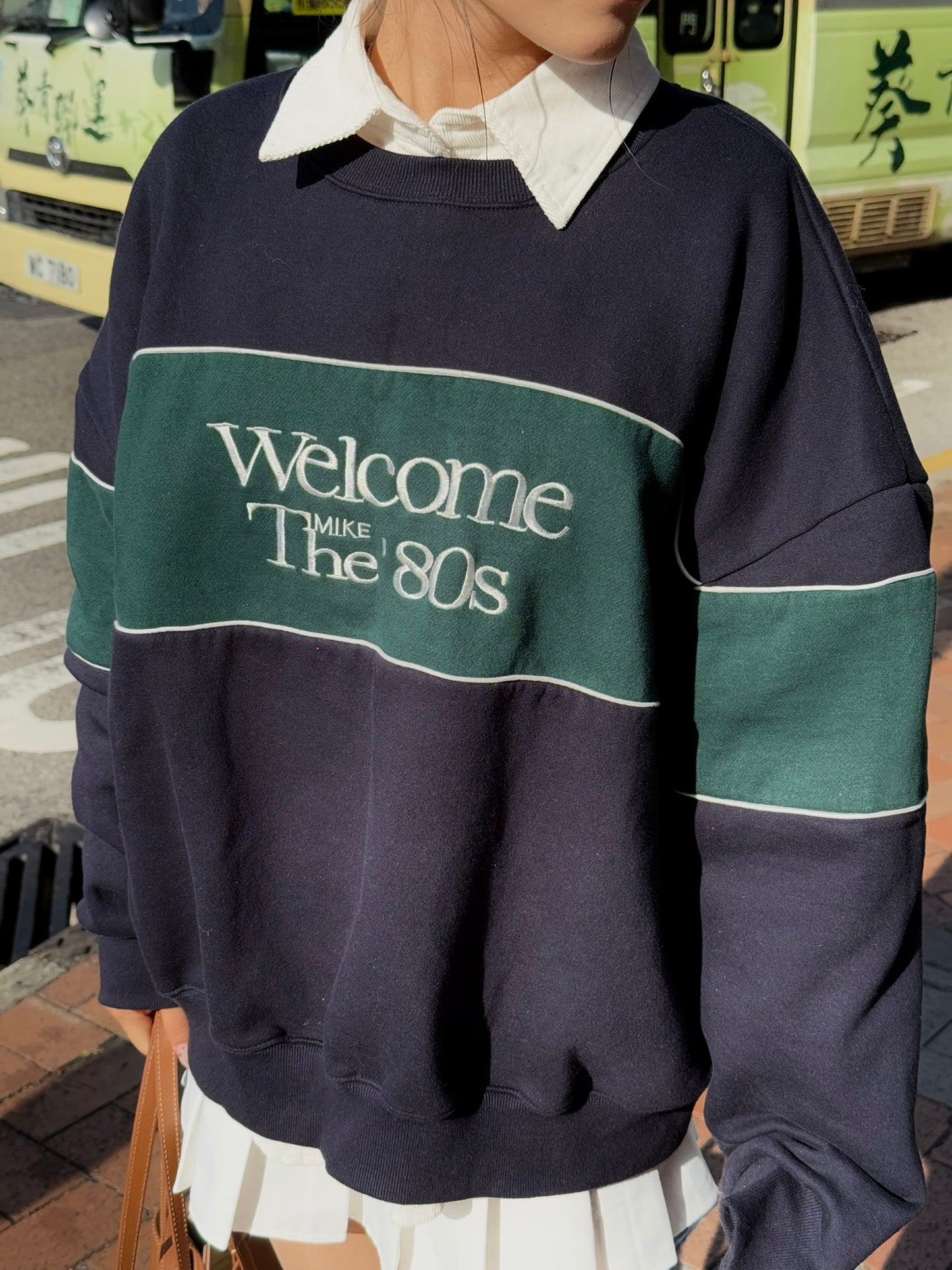 【校園風衛衣！】Welcome The 80S Crew Neck Sweater