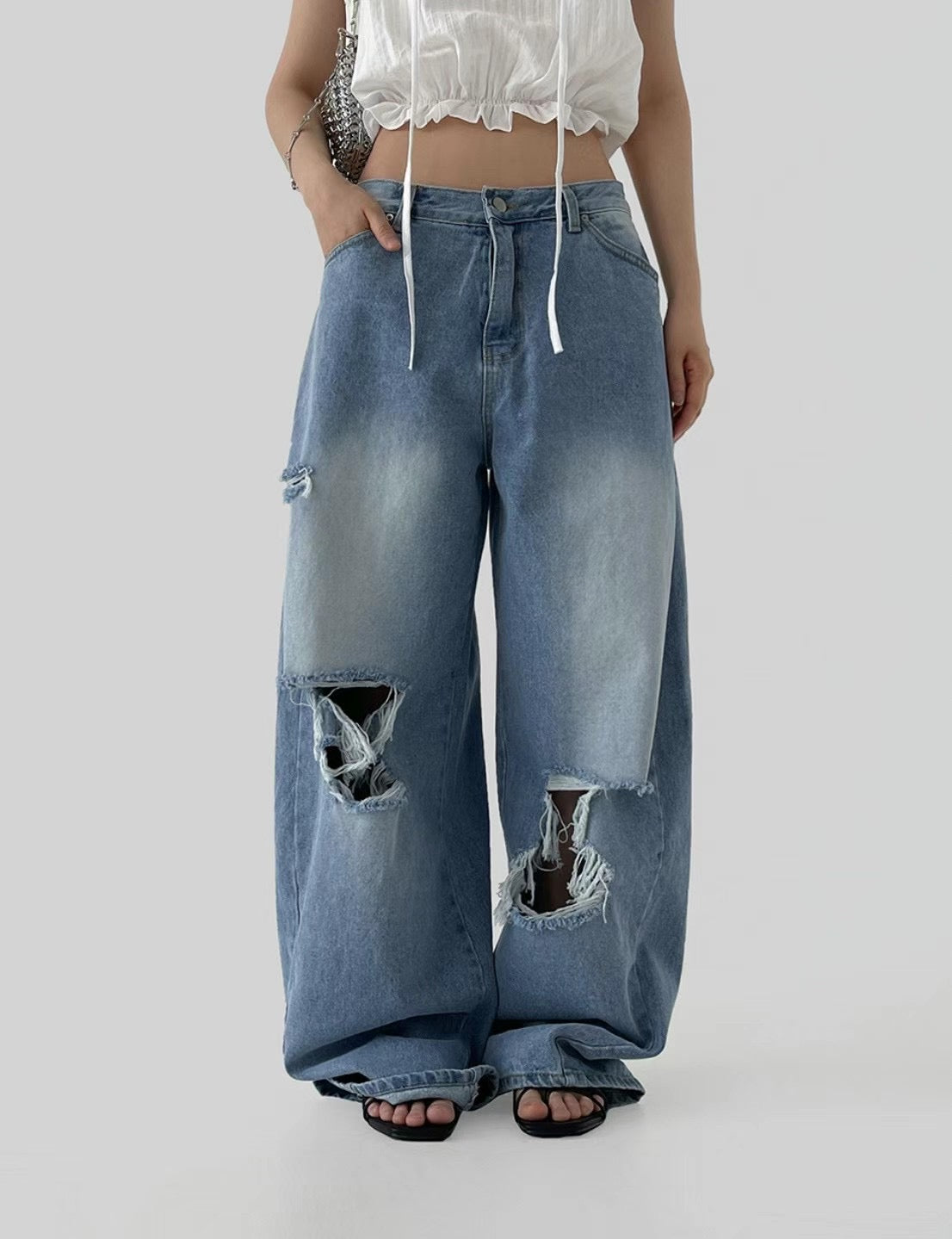 【衣櫃必備款】Baggy*6 Jeans