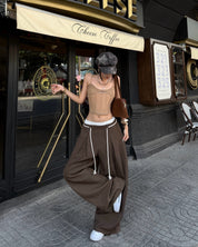 CABY lace wide leg pants