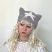 【海馬毛貓貓冷帽🐈】Starry Cat Beanie