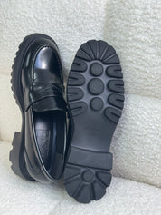 【韓國製造｜增高4cm】+4cm Basic Solid Loafers