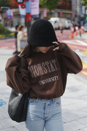 【含內絨！】Oiohstate University Crop Sweater