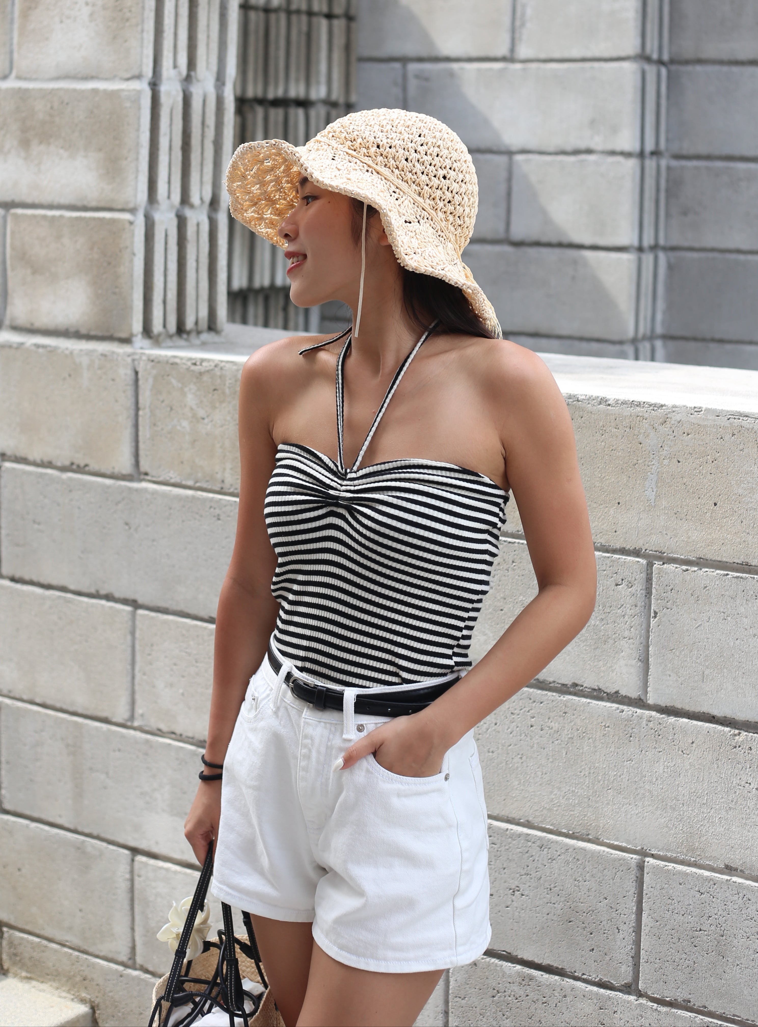 【經典百搭小白褲】Everyday White Denim Shorts