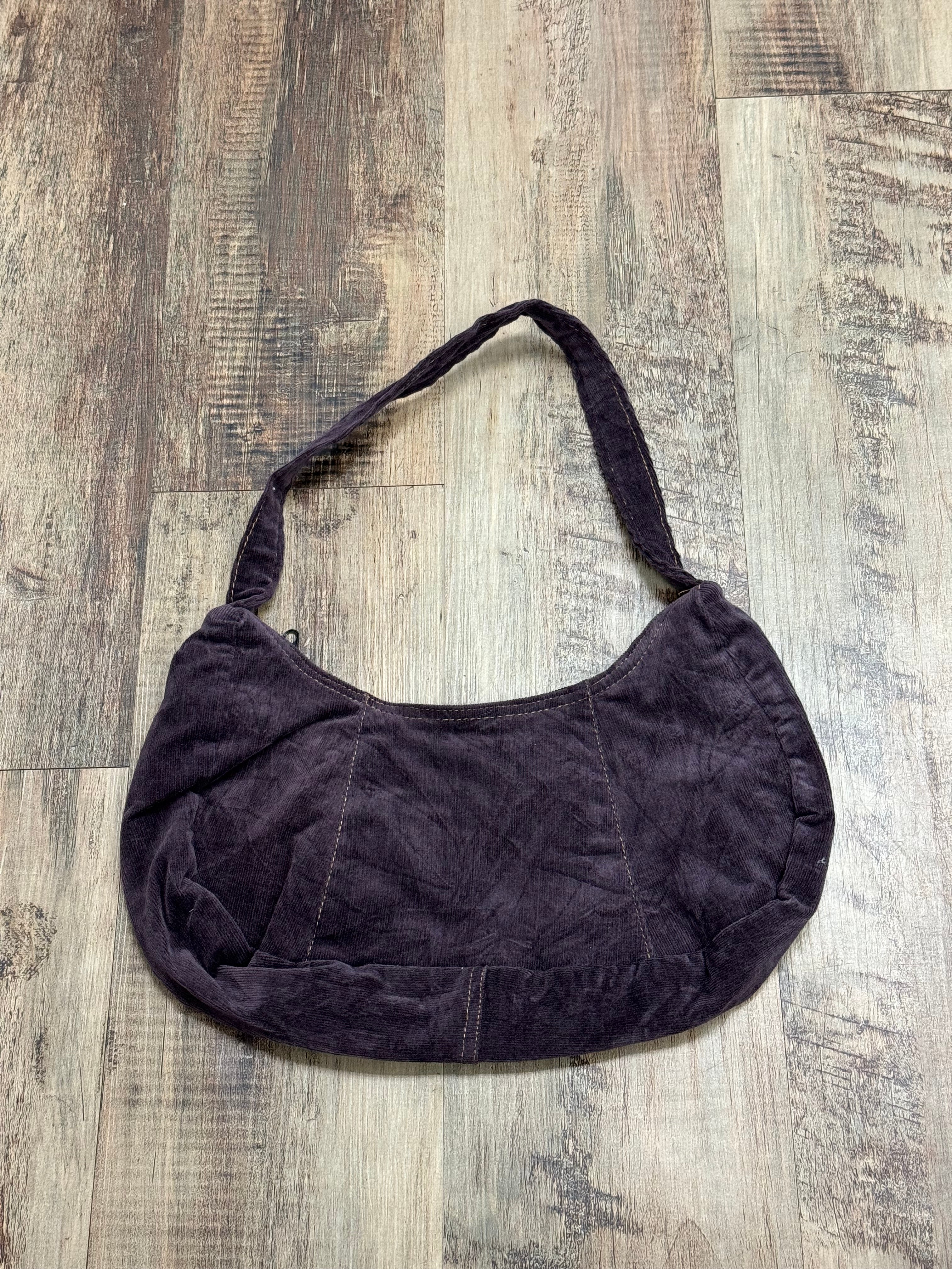 #T152 - Remade Dark Purple Polo Shoulder bag