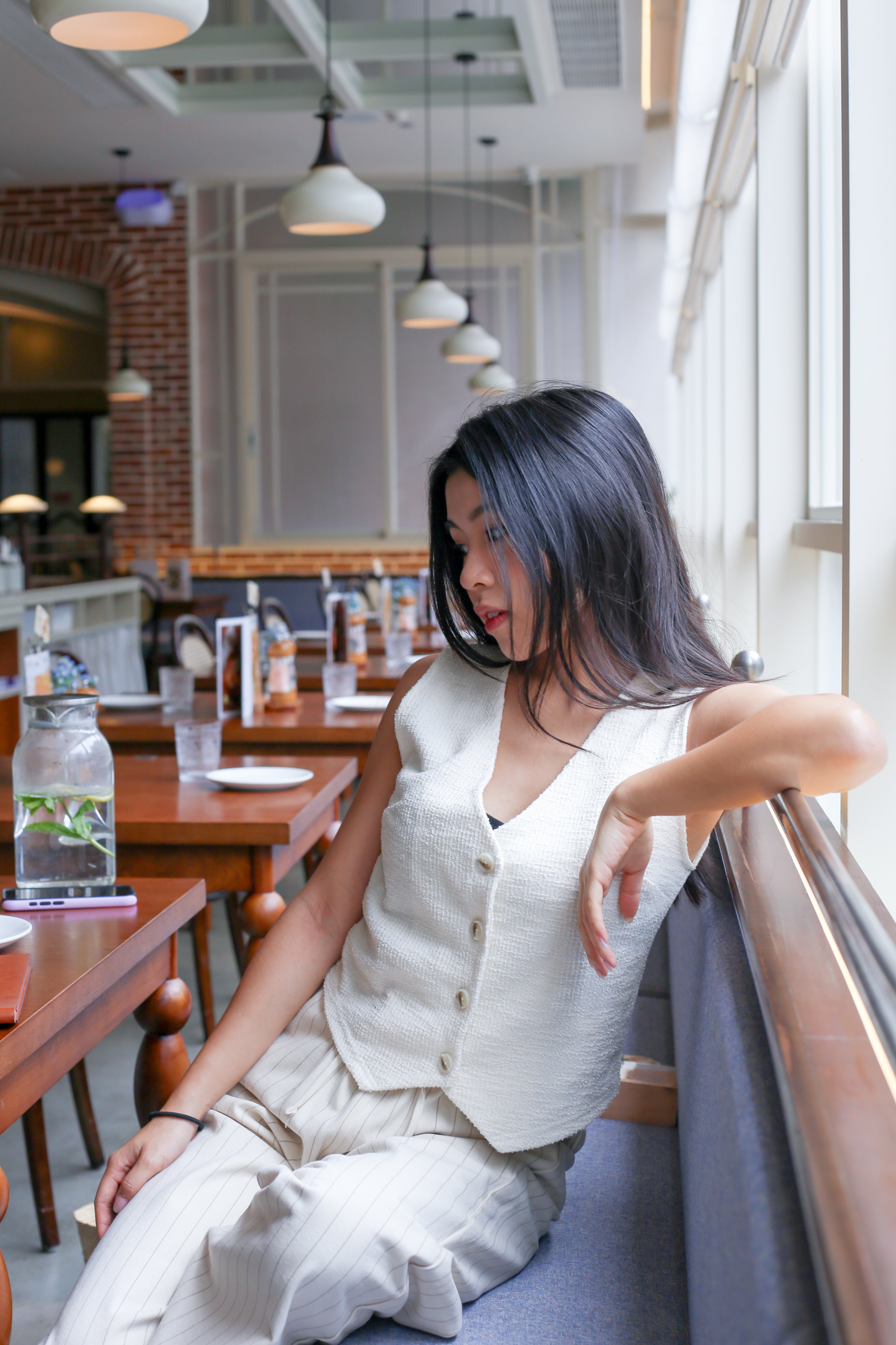 【Old Money知性感背心】Old Money Button Front Vest