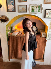 Starlight Pearl V-neck Top