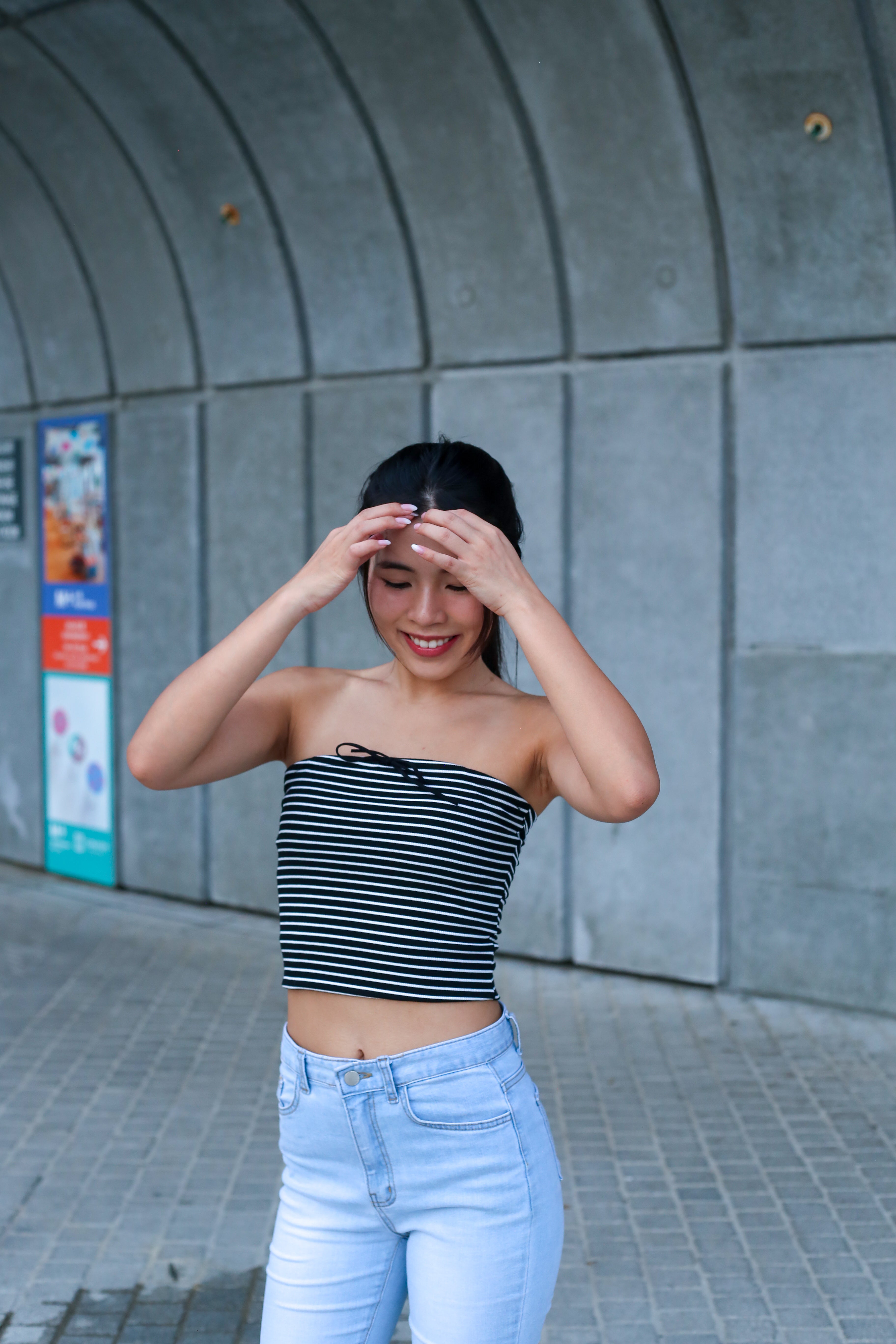 【✔️PAD｜高CP值之選】Striped Padded Tube Top