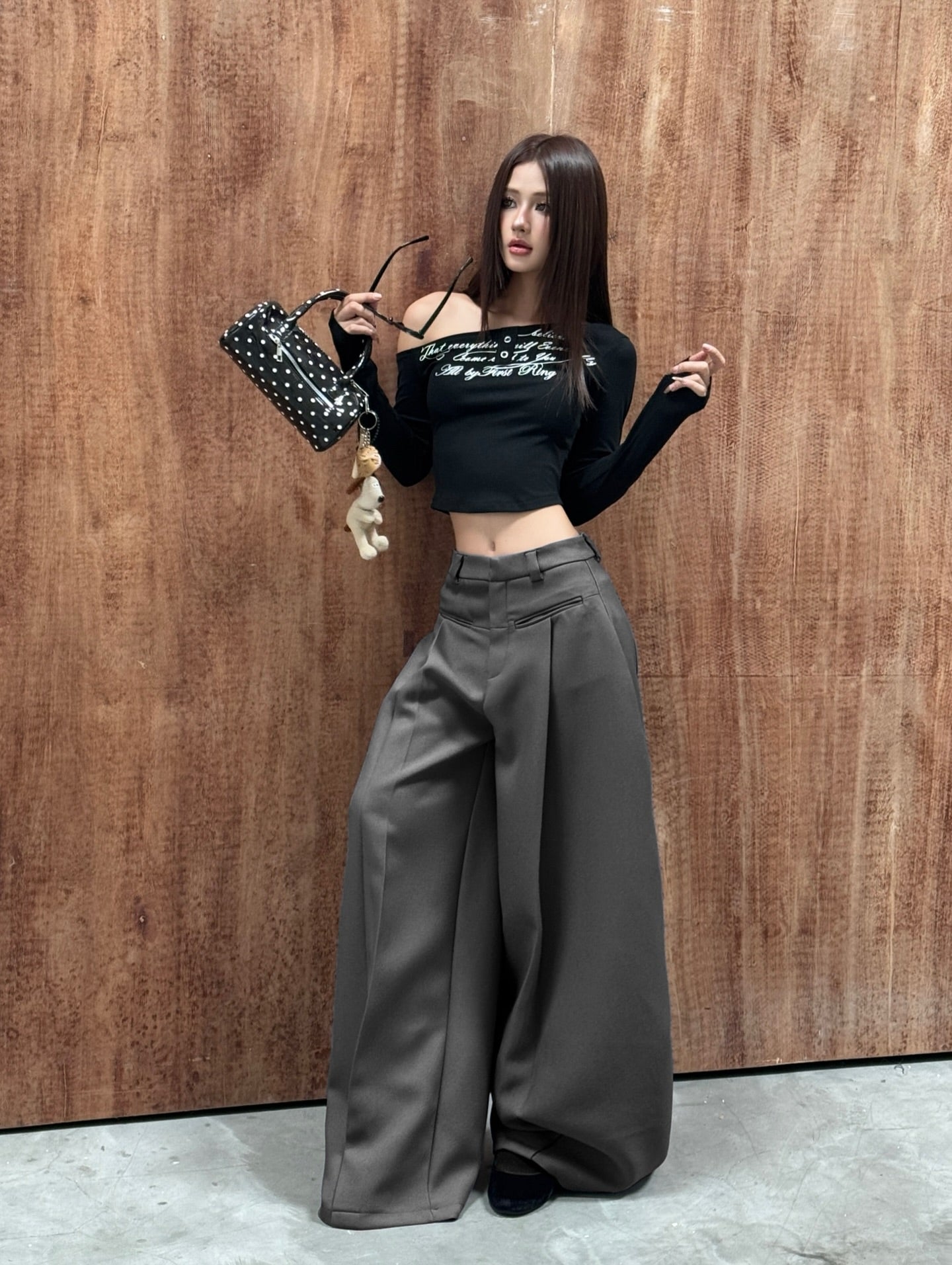EMERALD wide leg pants