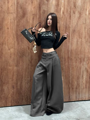 EMERALD wide leg pants