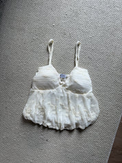 Angelic Lace Babydoll Top(with pads)
