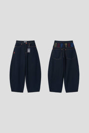 【大熱彎刀褲❤️‍🔥】Crayon Barrel Jeans