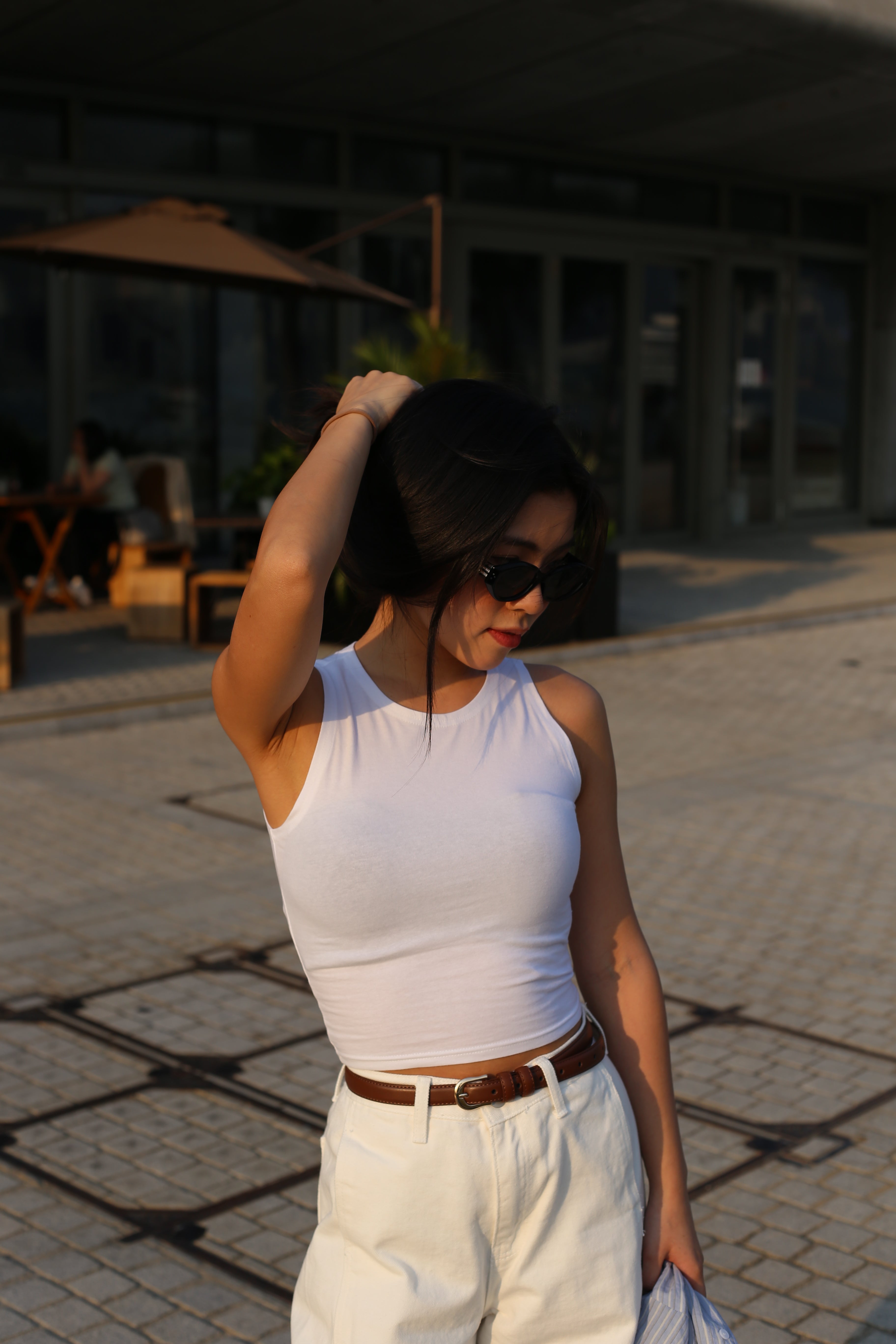 【夏日清爽入膊背心! 無束縛】Basic Solid Crop Tank Top