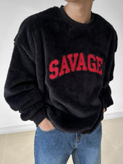 【情侶裝ok!!】Savage Fluffy Hoodies