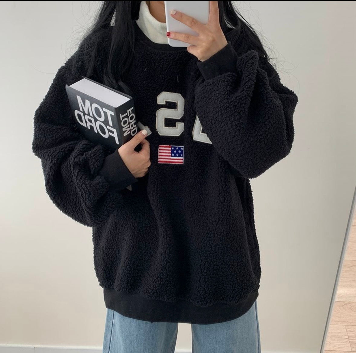 【🇰🇷韓國連線｜情侶裝ok!!】USA Fluffy Hoodies