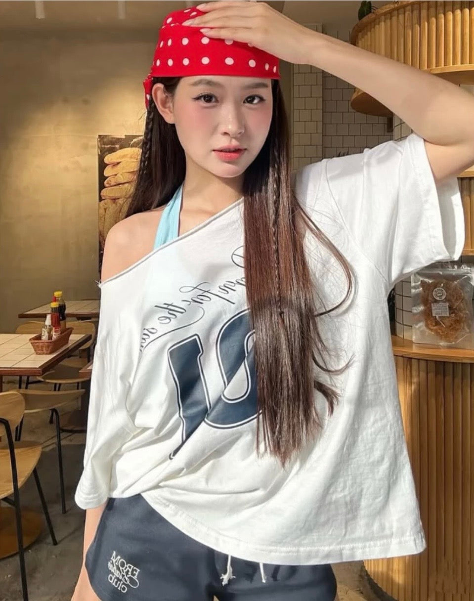 【🇻🇳越南連線】Born For The Sun Off Shoulder Top