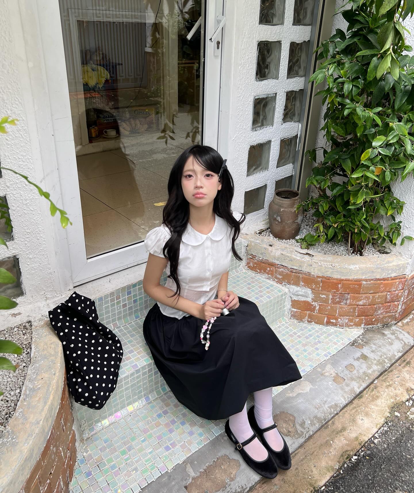 Angelic White Puff sleeve Blouse