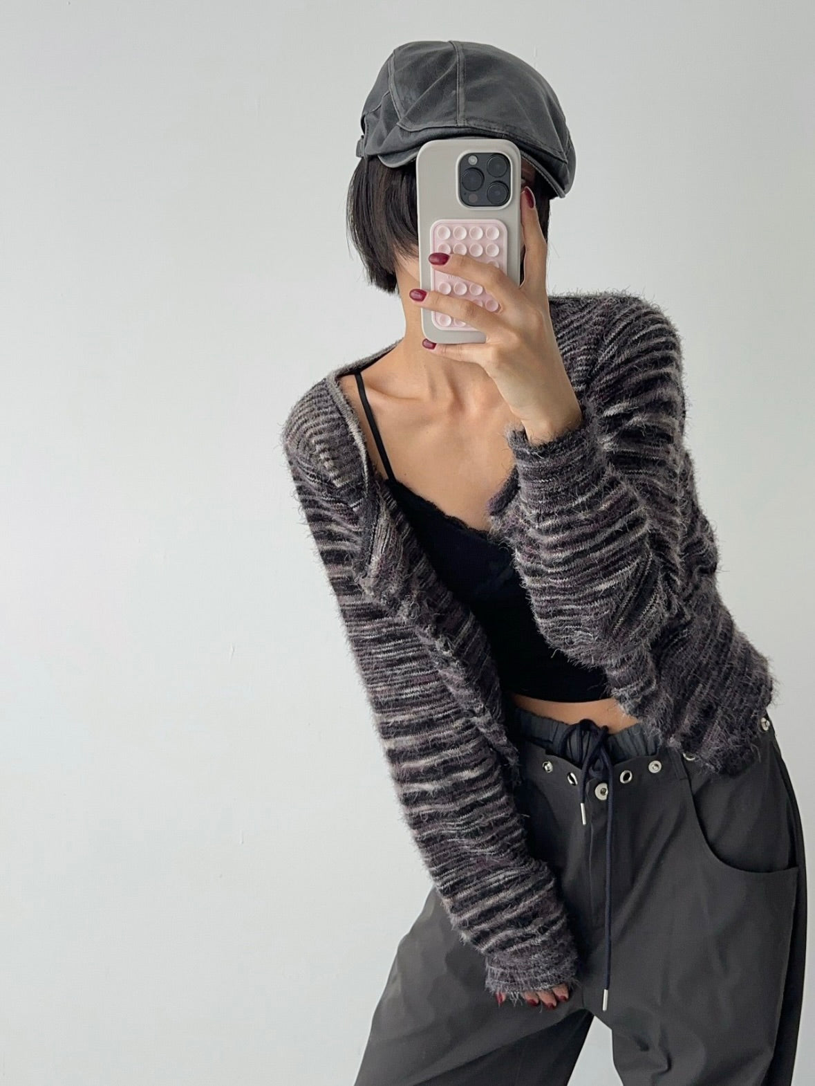 【海馬毛毛V領冷衫】Fluffy V Neck Cardigan