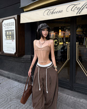 CABY lace wide leg pants