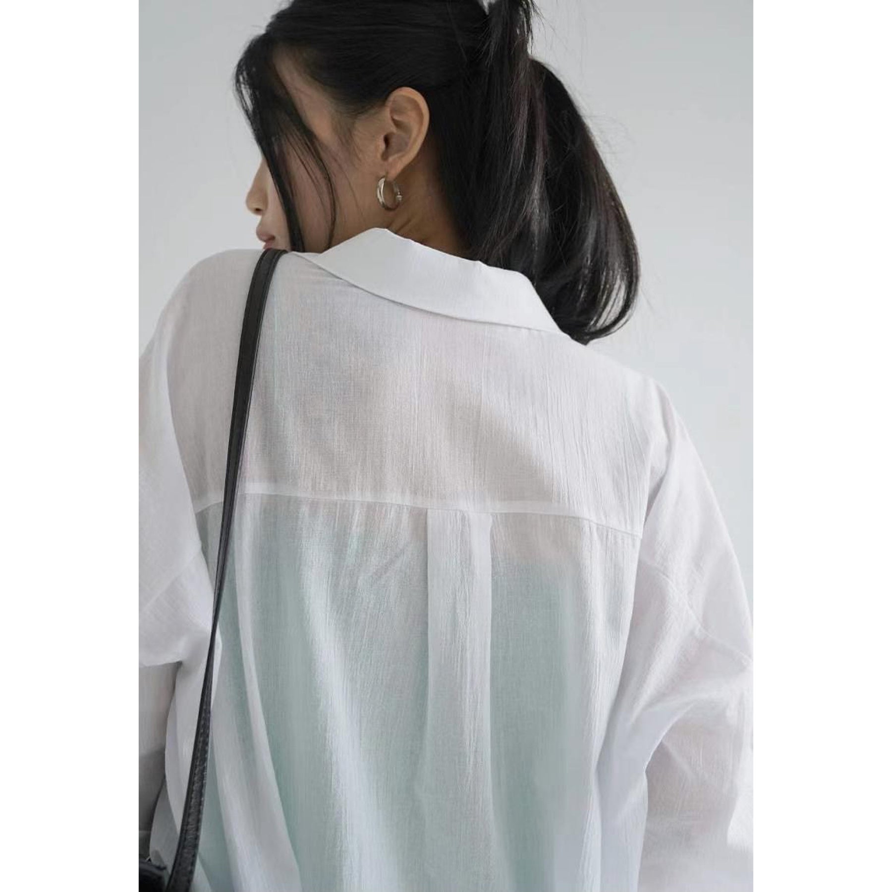 Noa Solid Oversized Shirt