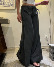 JIRA low-rise wide leg pants